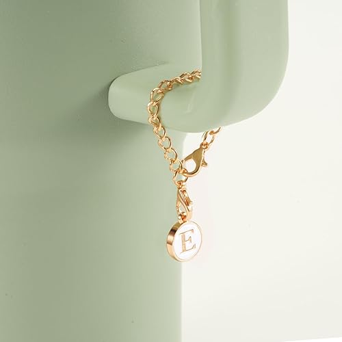 Miniatura 3 de Accesorios de dije de letra para taza Stanley, dije de mango de letra de identificación de acero inoxidable, dije de letra de mango de taza de agua