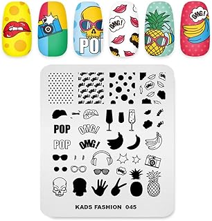 KADS Nail Art Stamping Plates Fashion Stamping Templates Manicure Print Image Templates (FA045)