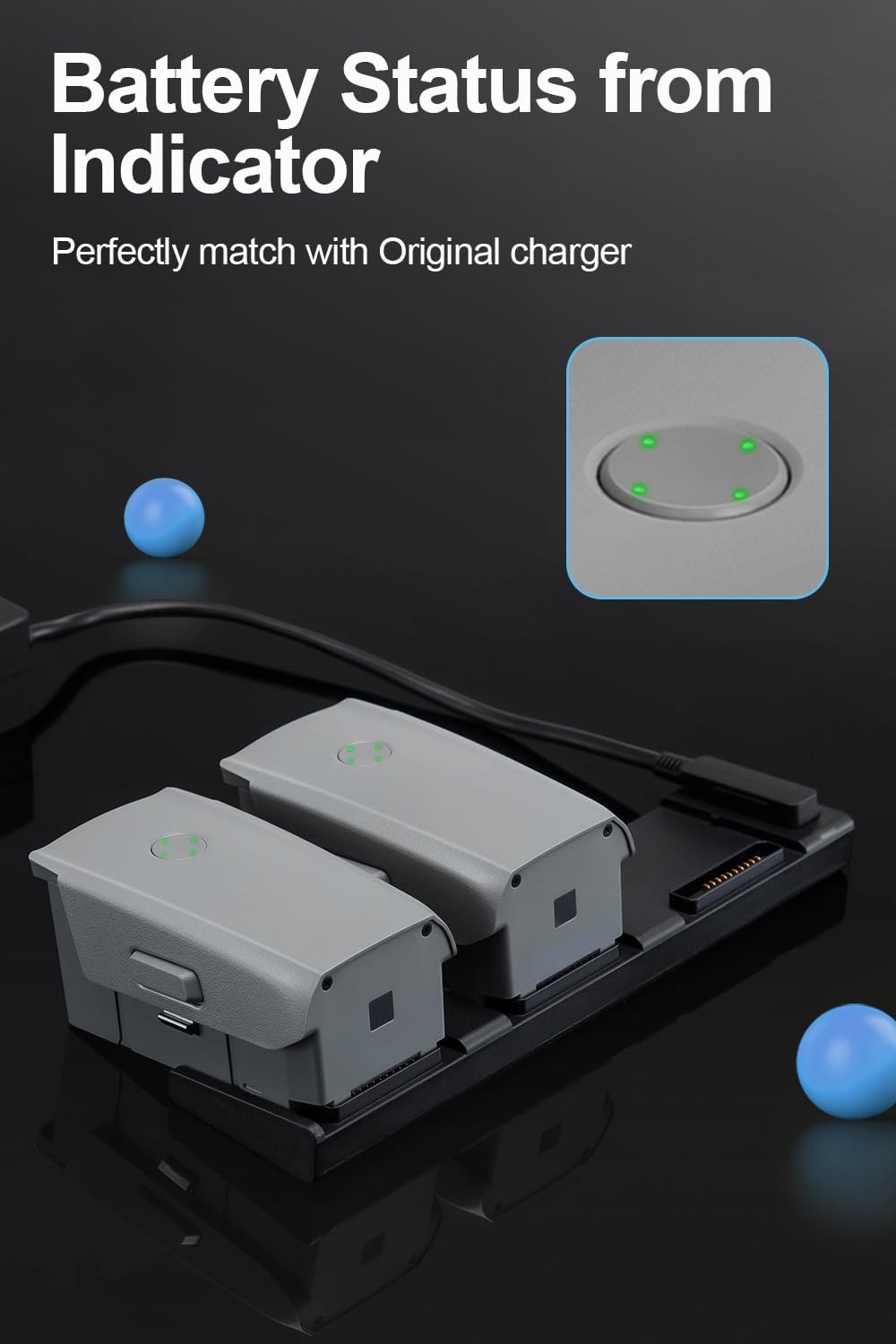 Homesuit Mavic Air 2S Battery 2 Pack, 3500mAh 11.5V Intelligent Flight Battery Compatible with DJI Mavic Air 2, 2S Drone Batteries, 34 Mins Max Flight Time