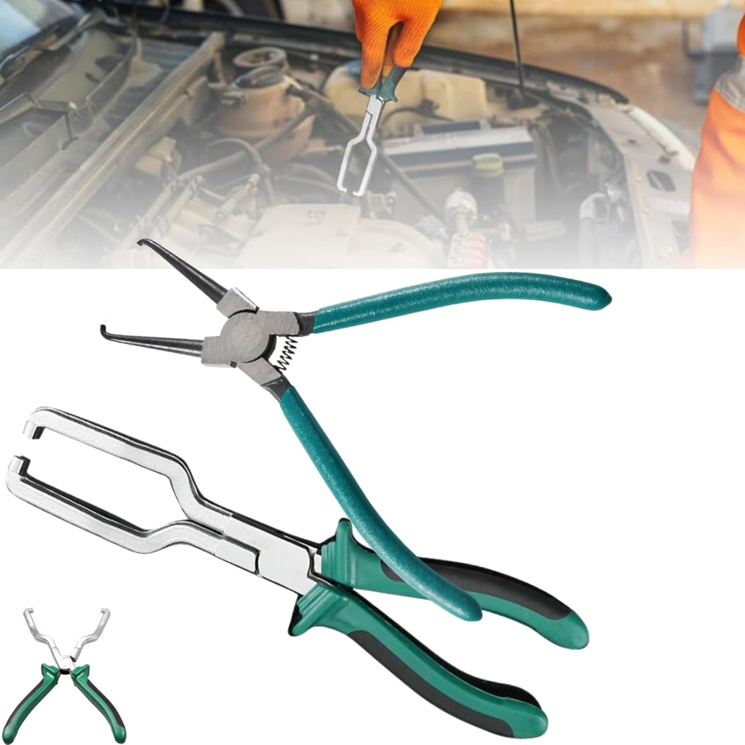 Electrical Connector Disconnect Pliers, Electrical Disconnect Pliers for Car, Long Spark Plug