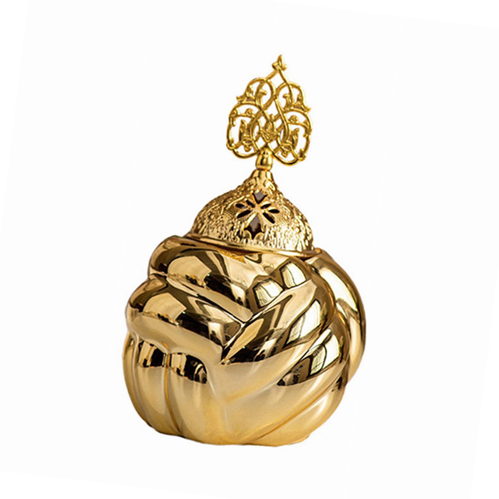 NVOQILIN Middle Eastern Frankincense Burners for Meditations and Home Use with Cover Arabian Ceramic Incenses Censers Eid Ramadans Incenses Burners