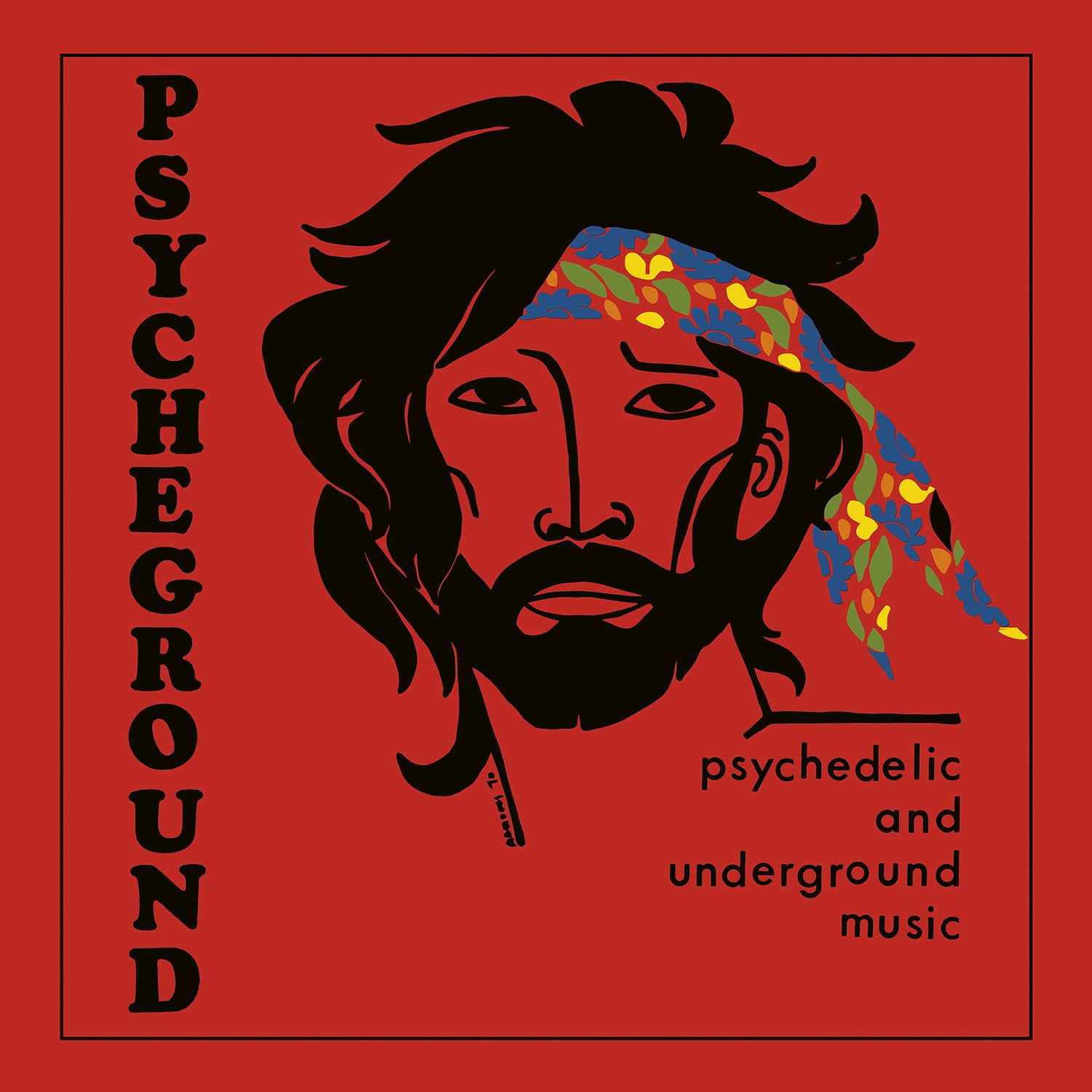 Psycheground Group The - Psychedelic And Underground Music - LP 180g Red Vinyl