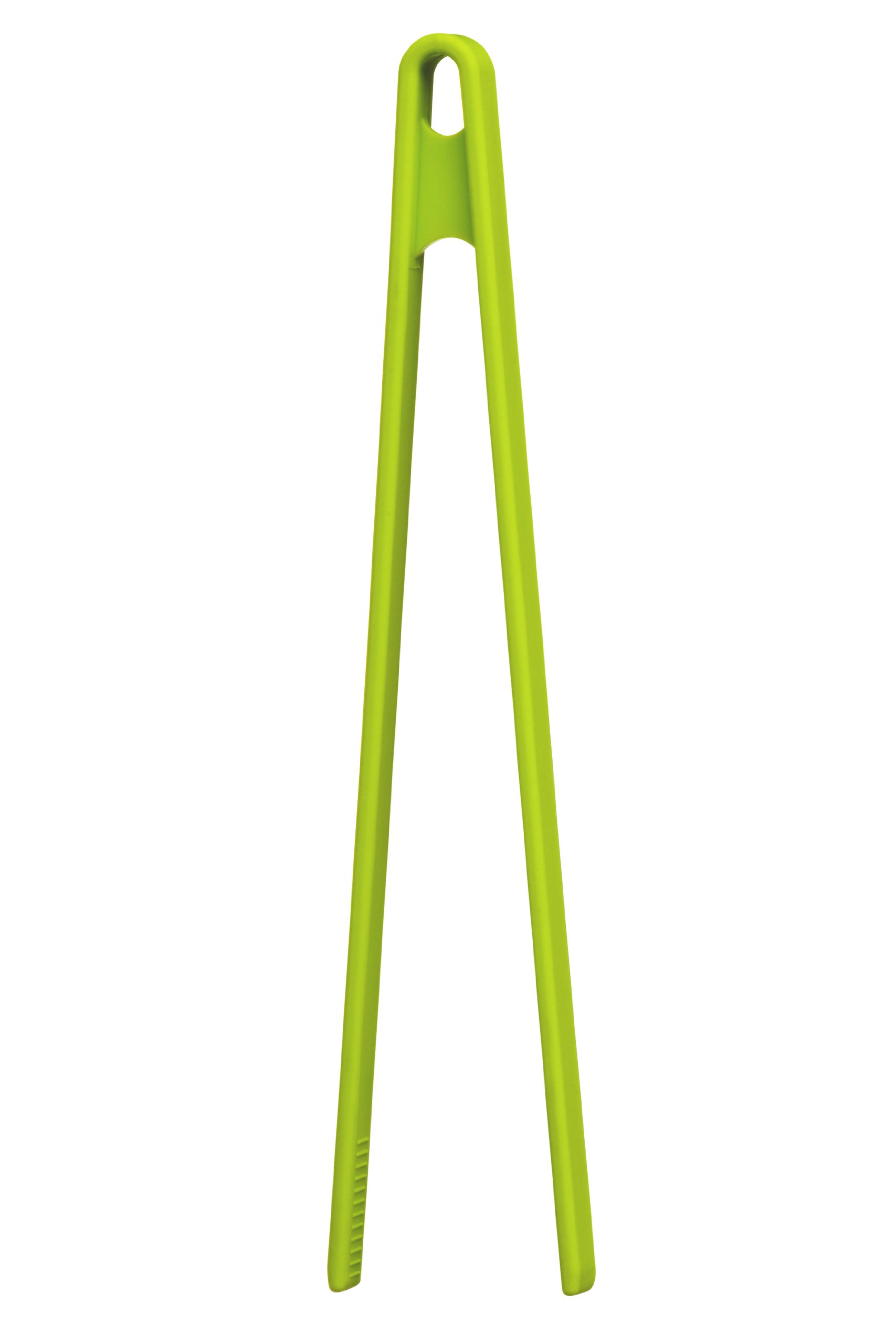Premier Lime Green Housewares 805184 Zing Silicone Tongs - H29 X W6 X D2cm