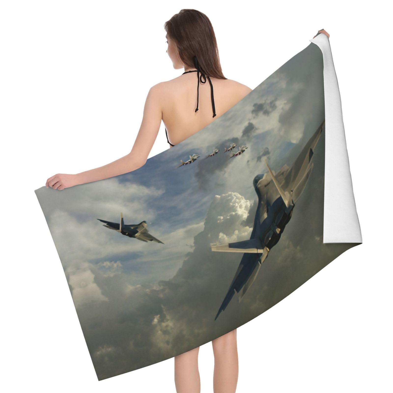 Avion à séchage rapide serviette microfibre compacte pour camping