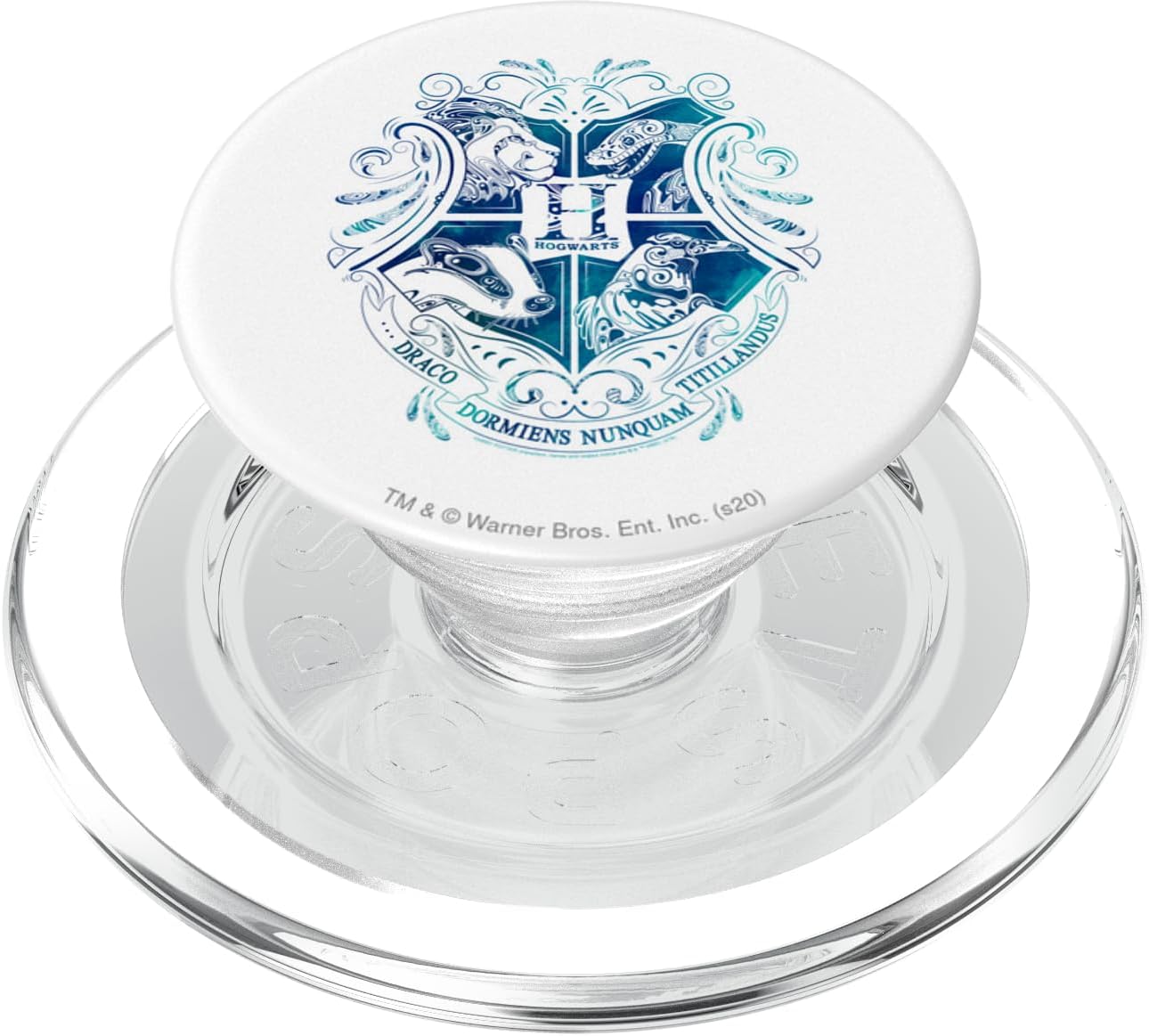 Harry Potter Hogwarts Water Element Crest PopSockets PopGrip for MagSafe