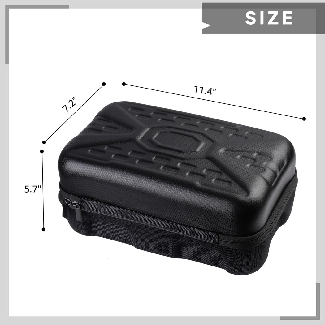 Custodia antiurto per serie S, custodia da viaggio portatile con scomparti per console, controller e cavi