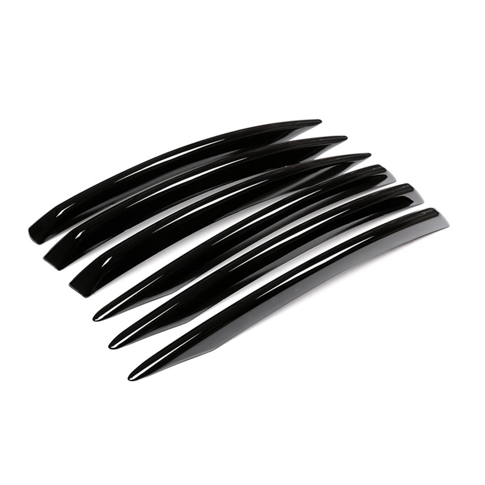 DENJAYFog Light Cover 6pcs/Set Car Front Fog Lamp Lights Strips Trim Cover For Exe&cutive Edi&tion 2018-2021