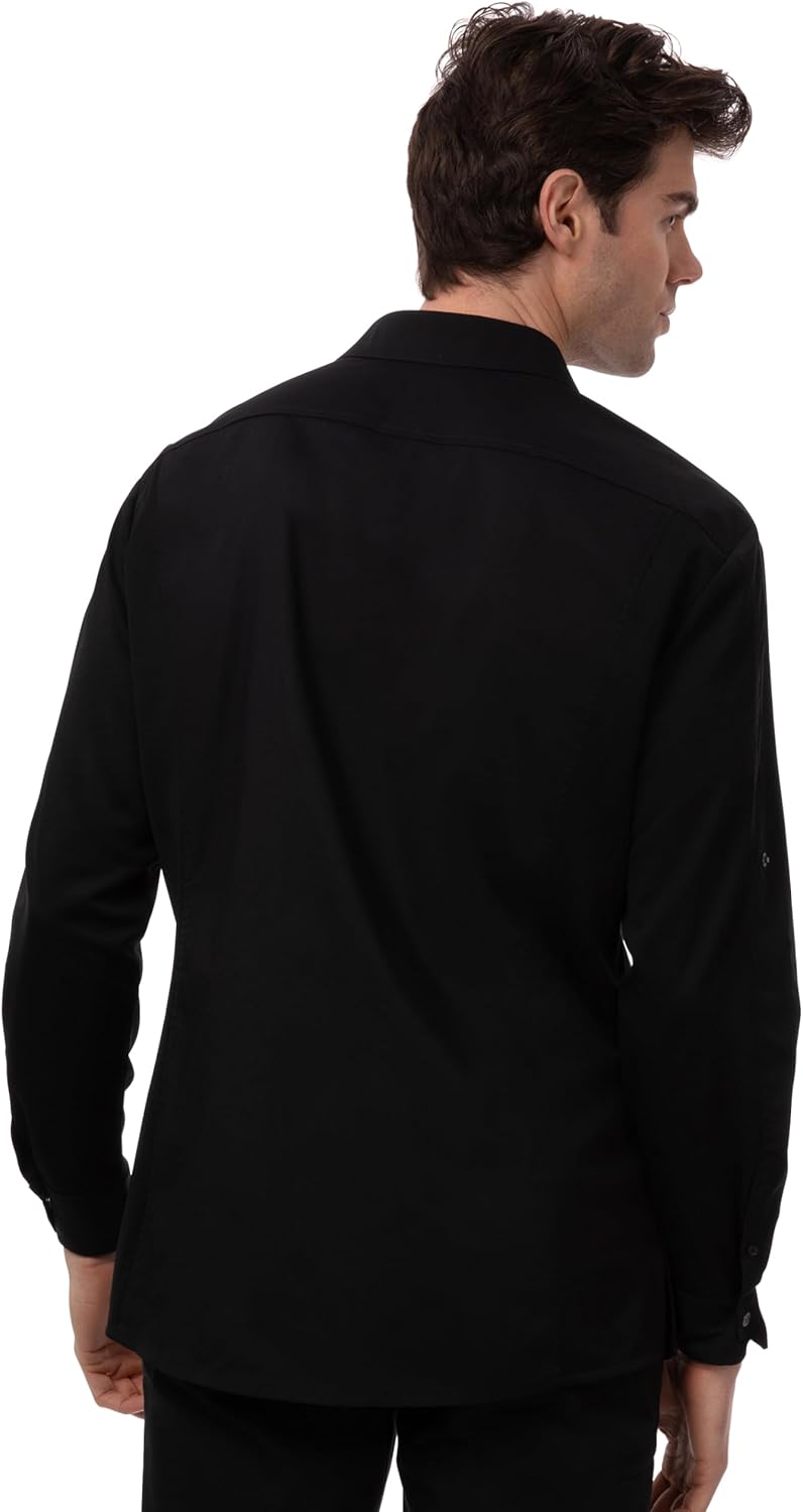 Chef Works Men's Seville Shirt with Mesh Panels