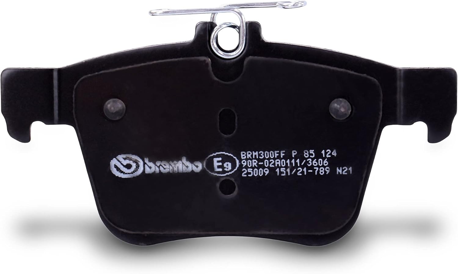 Brembo P85124 Low-Met Rear Disc Brake Pad Set AUDI/VW OE# 3Q0698451