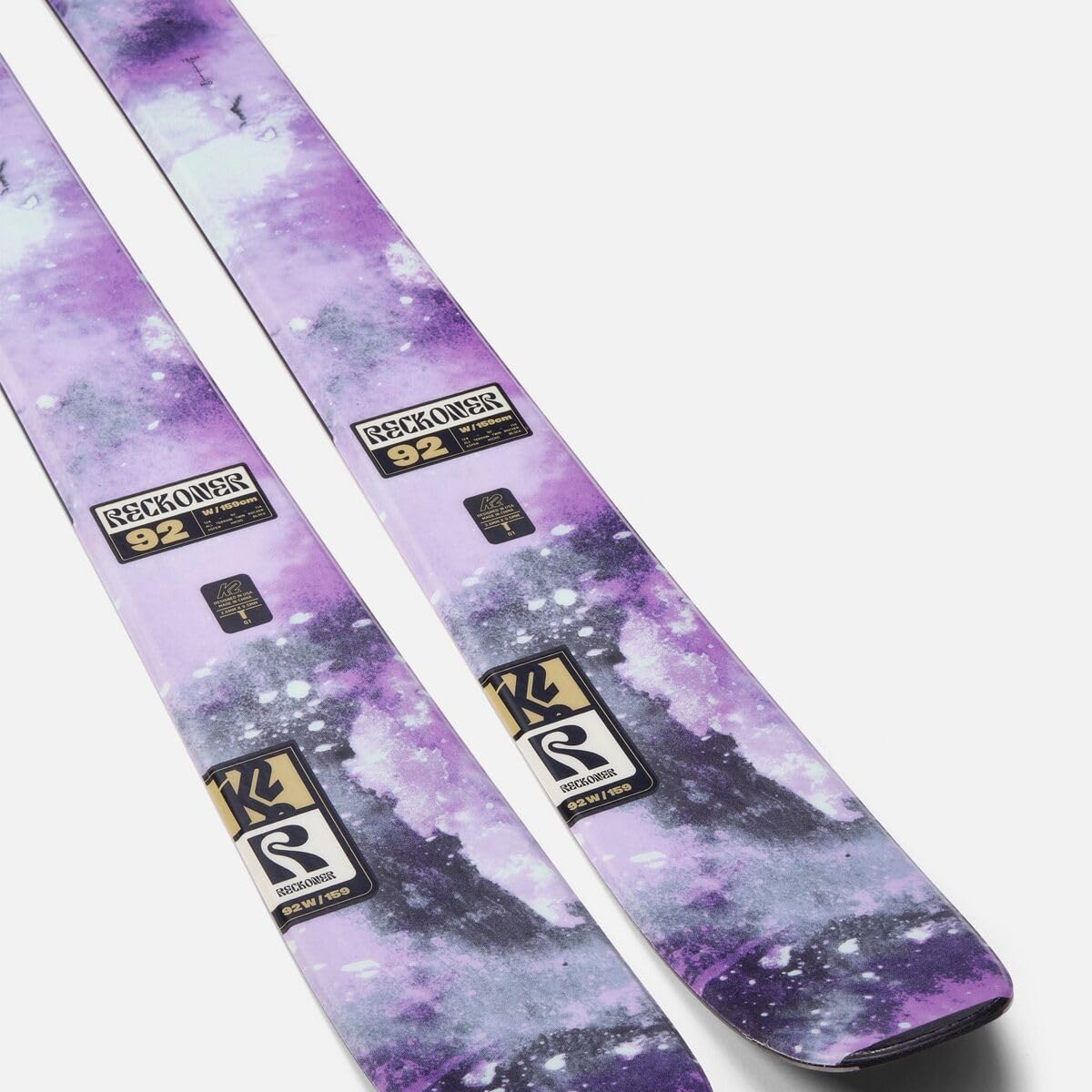 K2 Reckoner 92 Women's All Mountain Skis w/Quikclik Bindings