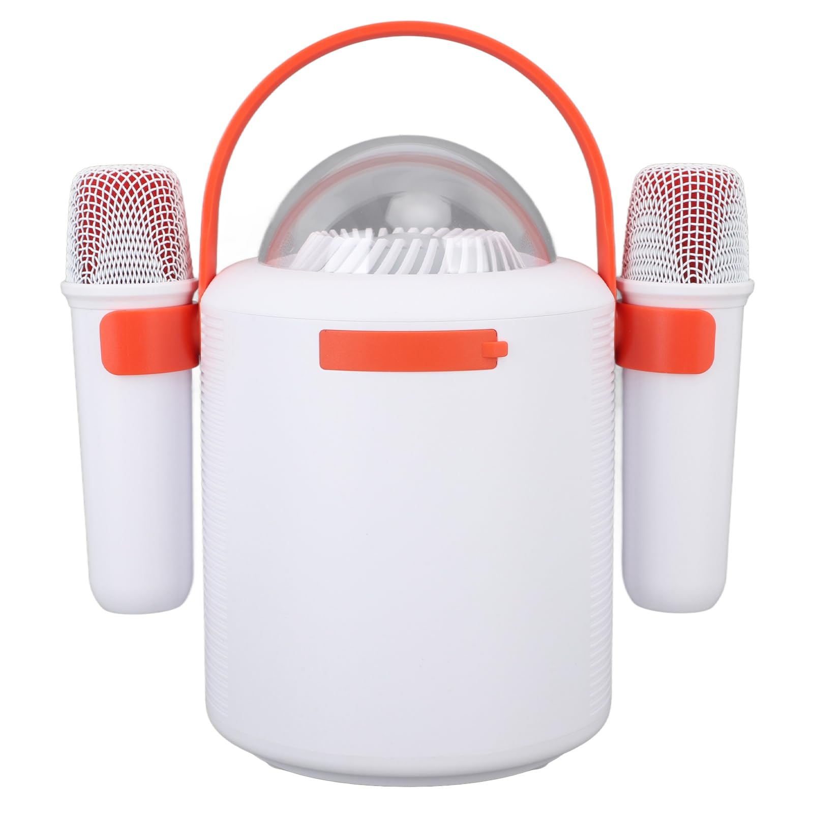 Mini Macchina per Karaoke Portatile con Doppi Microfoni Wireless per Feste in Casa Intrattenimento All'aperto Materiale ABS (#1)