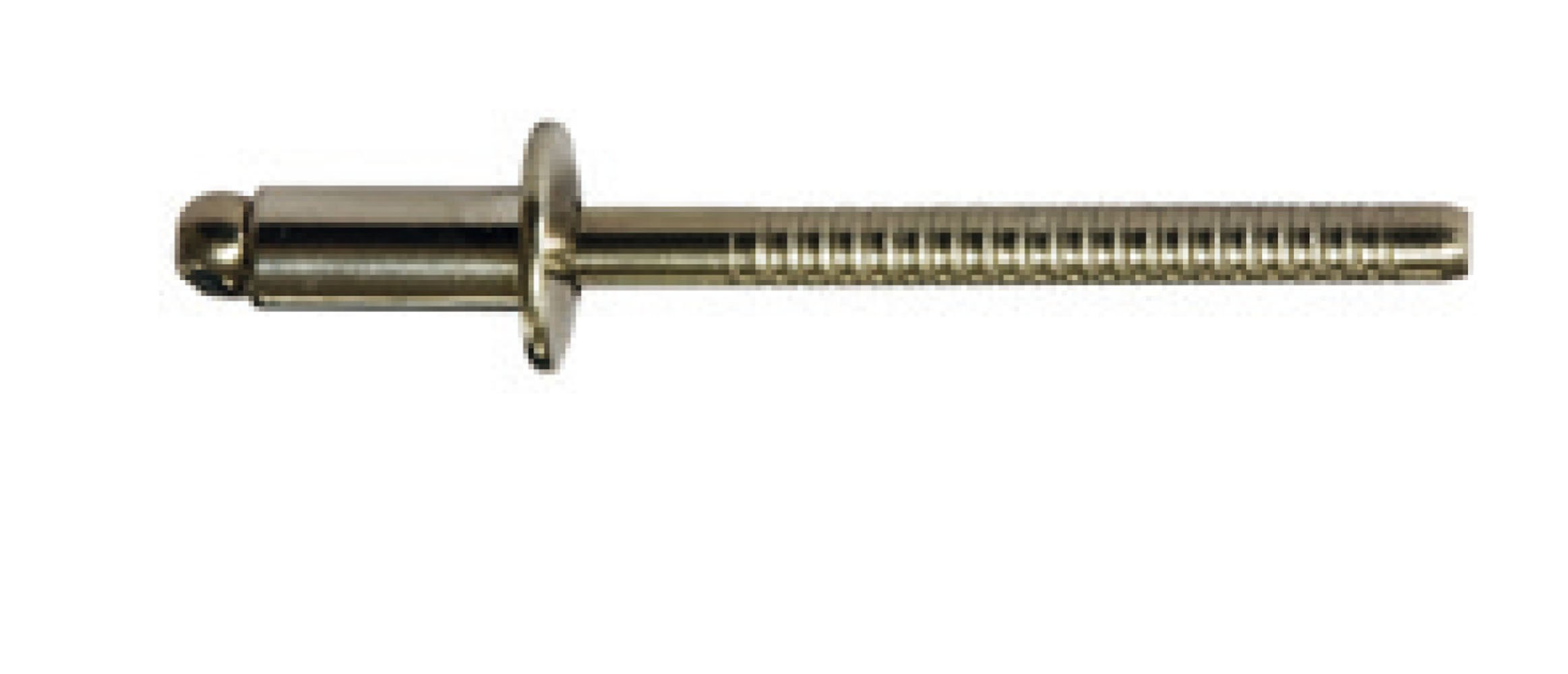 6,0 x 25,0 mm 250 Unidades, acero inoxidable A2/acero inoxidable A2 plano de cabeza redonda remaches ciegos dichtnieten Remaches