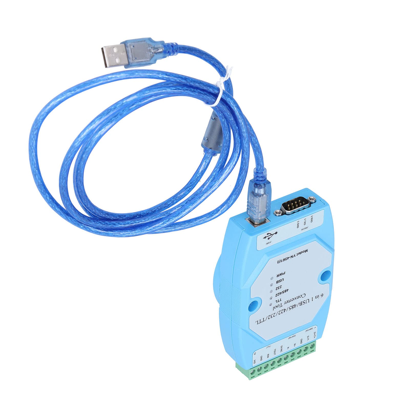 Módulo de Puerto Serie Aislado YN4561I, convertidor 6 en 1 FT232 USB a /422/232/TTL, componente electrónico con Aislamiento de 1 kV, no Necesita alimentación Externa, Plug and