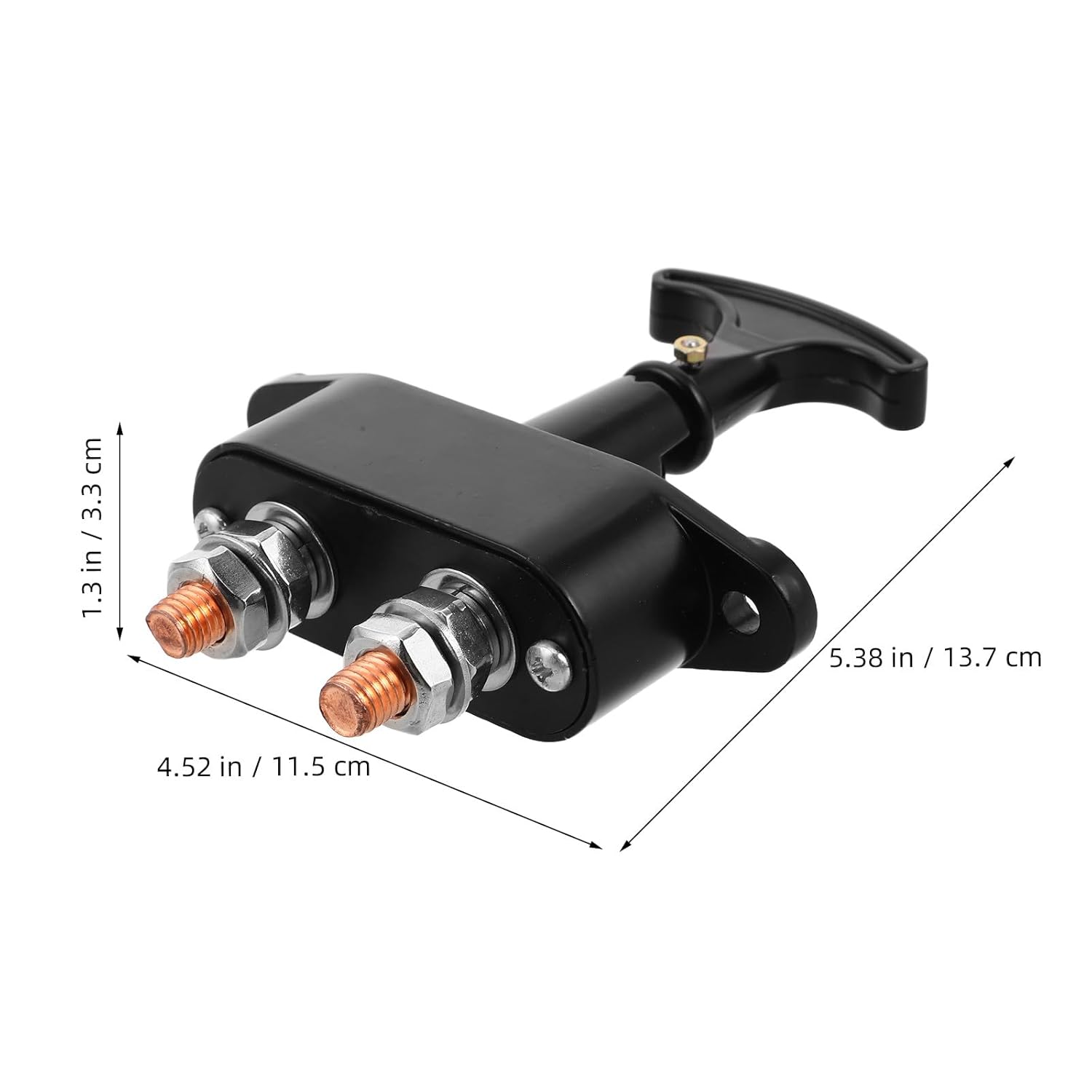 Battery Shut Off Switch - Car Battery Disconnect Switch for Boat Marine Rv - Automotive Main Kill Vehicle Yacht Truck Accessory for Isolator Electric Control