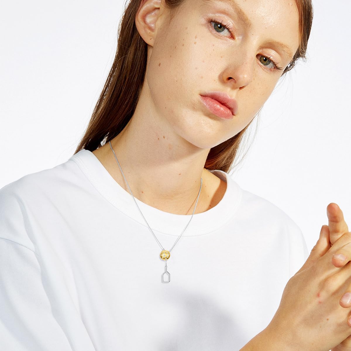 PELOVNY Soccer Necklace 925 Sterling Silver I Can Do All Things Running Swimming Volleyball Pickleball Sports Protection Jewelry Gifts for Men Women Unisex - Image 3