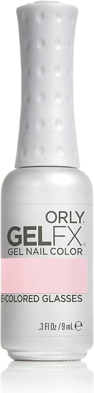 Esmalte de uñas Orly Gel FX - lentes de color rosa, 1er paquete (1 x 9 ml)
