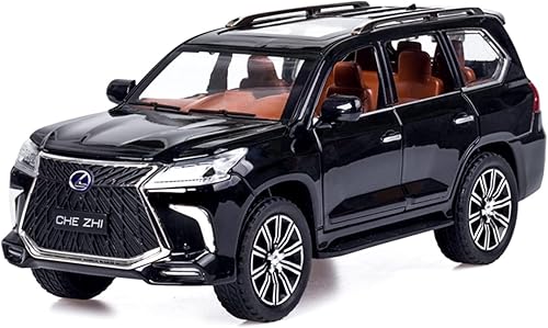 Miniatura 8 de Modelo de coche fundido a presión escala 124  Coche de juguete de aleación de zinc con sonido y luz, vehículo de juguetes coleccionables para