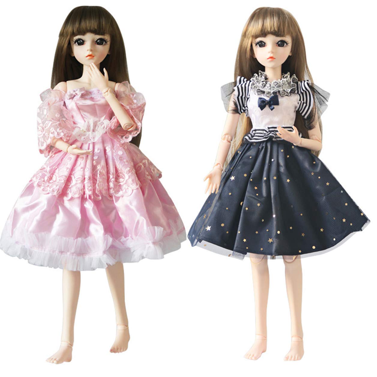 Jilibaba Ensemble De 3 Ensembles De Vêtements De Nuit Pour Poupée