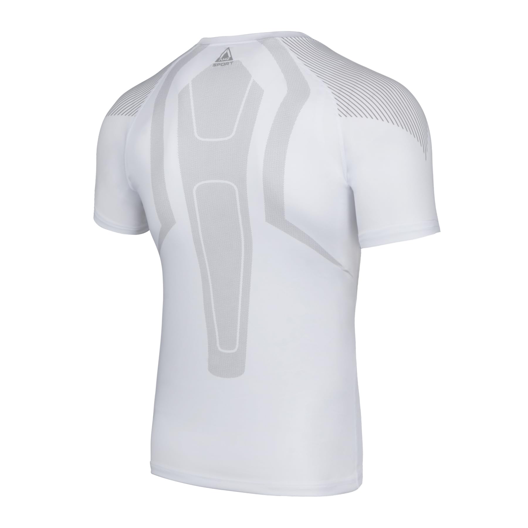 AMZSPORT Maglia a Manica Corta Compression da Uomo Sport Palestra