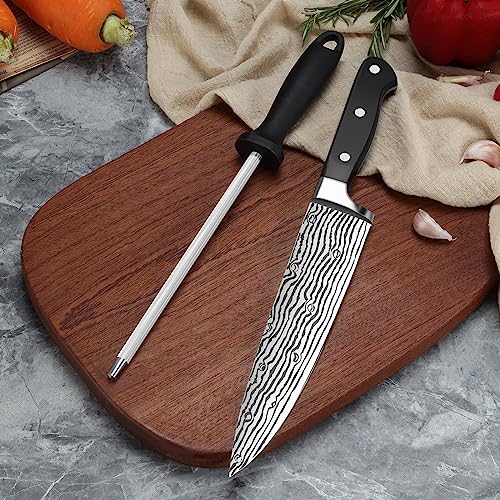 Unokit Chef Knives (8.3 Inch), Unokit Professional Chef Knife And Honing Steel thumb #3