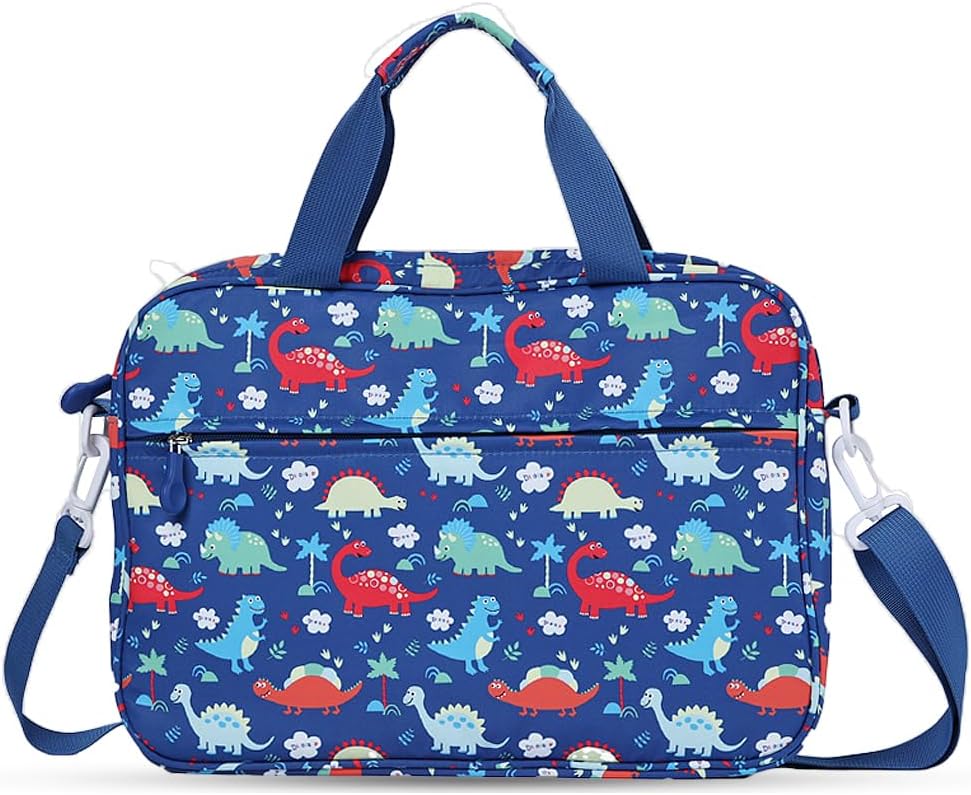 FunnyWin Kids Tablet Bag for Boy Girl Toddler Carrying Tablet Sleeve Carrying with Handle Shoulder Strap 13 inch