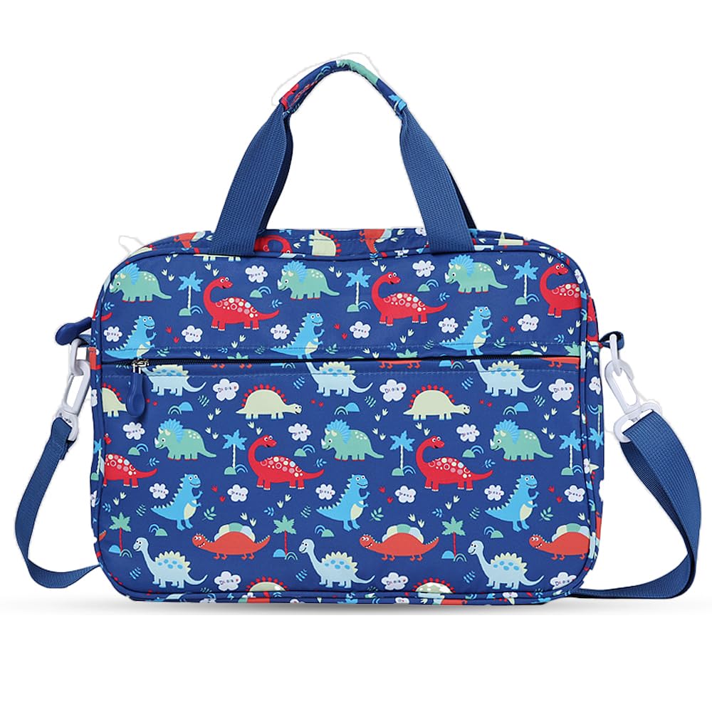 FunnyWin Kids Tablet Bag for Boy Girl Toddler Carrying Tablet Sleeve Carrying with Handle Shoulder Strap 13 inch