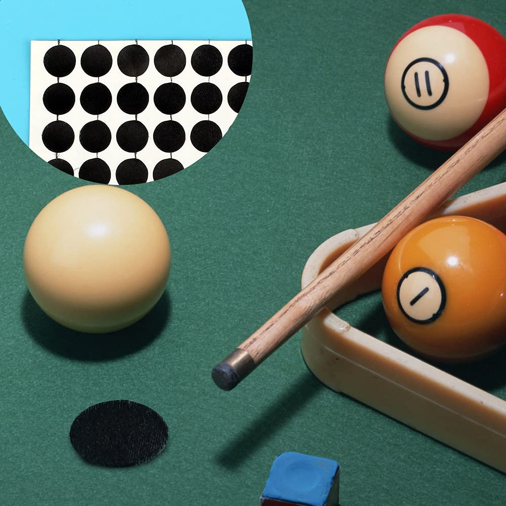 Palle Adesive per Biliardo 10mm - Accessori Snooker Inglese e Pool Table - Sfere Adesive per Tavolo da Biliardo Professionale