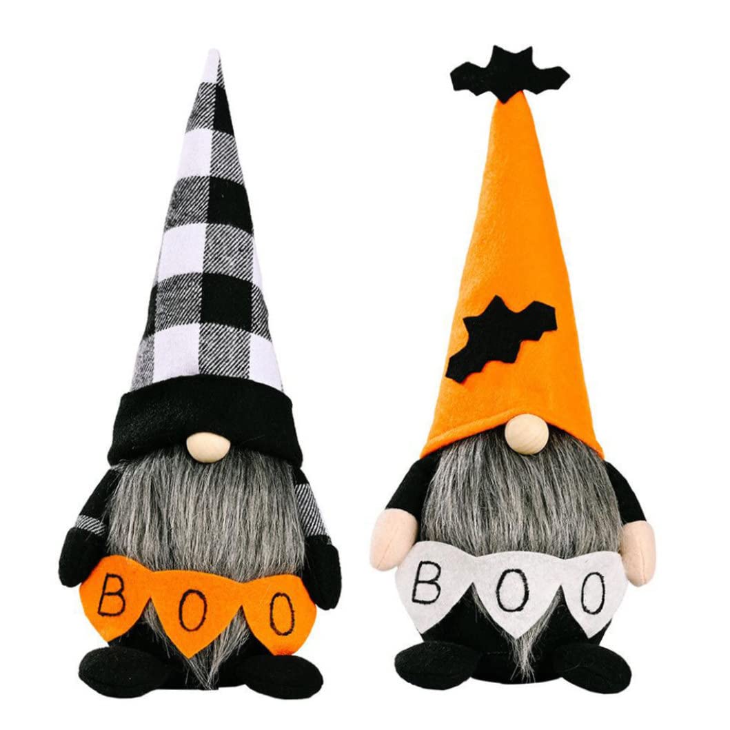 Poupées gnomes de sorcière d'Halloween : cadeau en peluche idéal pour célébrer la saison