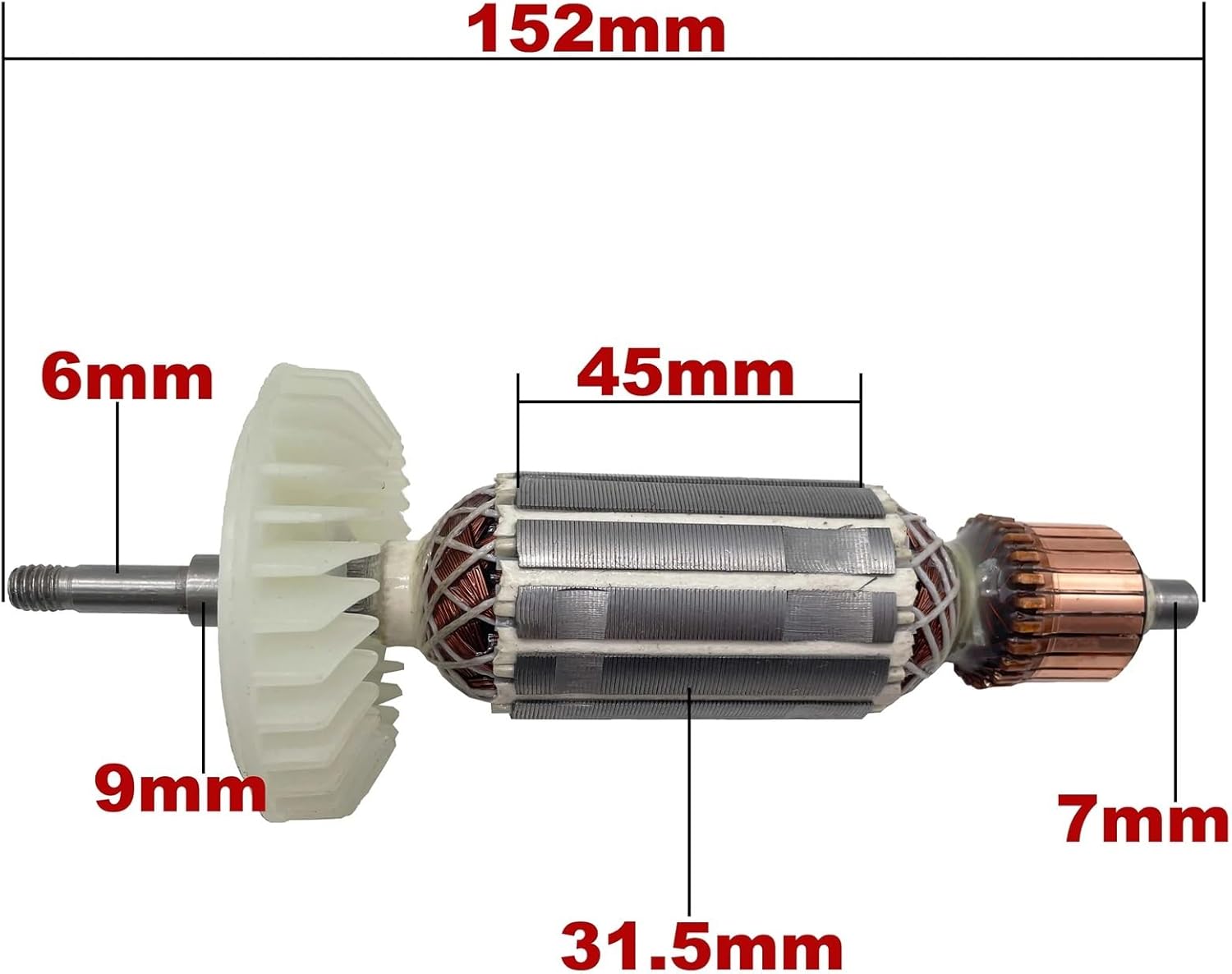 AC220V-240V Armature Rotor Anchor Stator Replacement for Rotary Hammer 9554NB