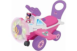 Disney Minnie Mouse Mini Airplane Ride-On Pink Bike