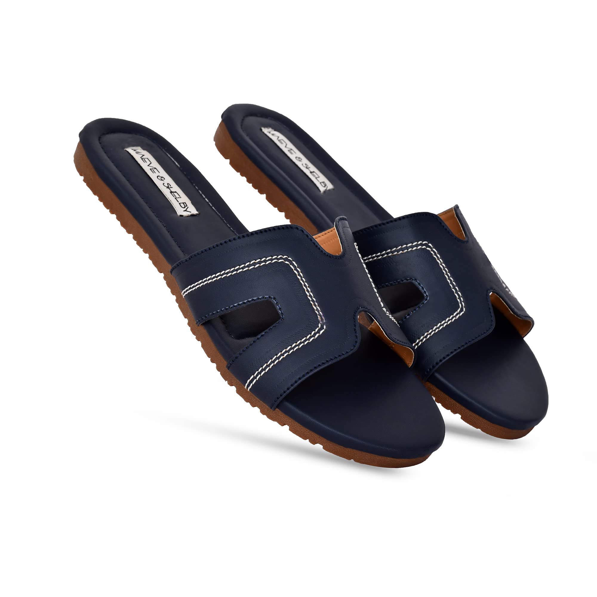 MAEVE & SHELBY Latest Womens Stylish Fashion Sandals, Flip-Flop, Flats, Slides and Slippers for women and girls. (SPACE, numeric_4) (B09JKPP6YT) Amazon Price History, Amazon Price Tracker