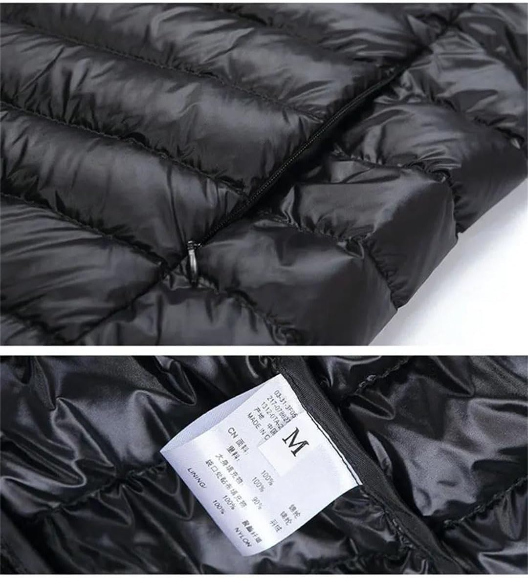 Men Winter Overcoat White Duck Down Hooded Light Down Warm Parka Outwear Plus Size Jacket Coat
