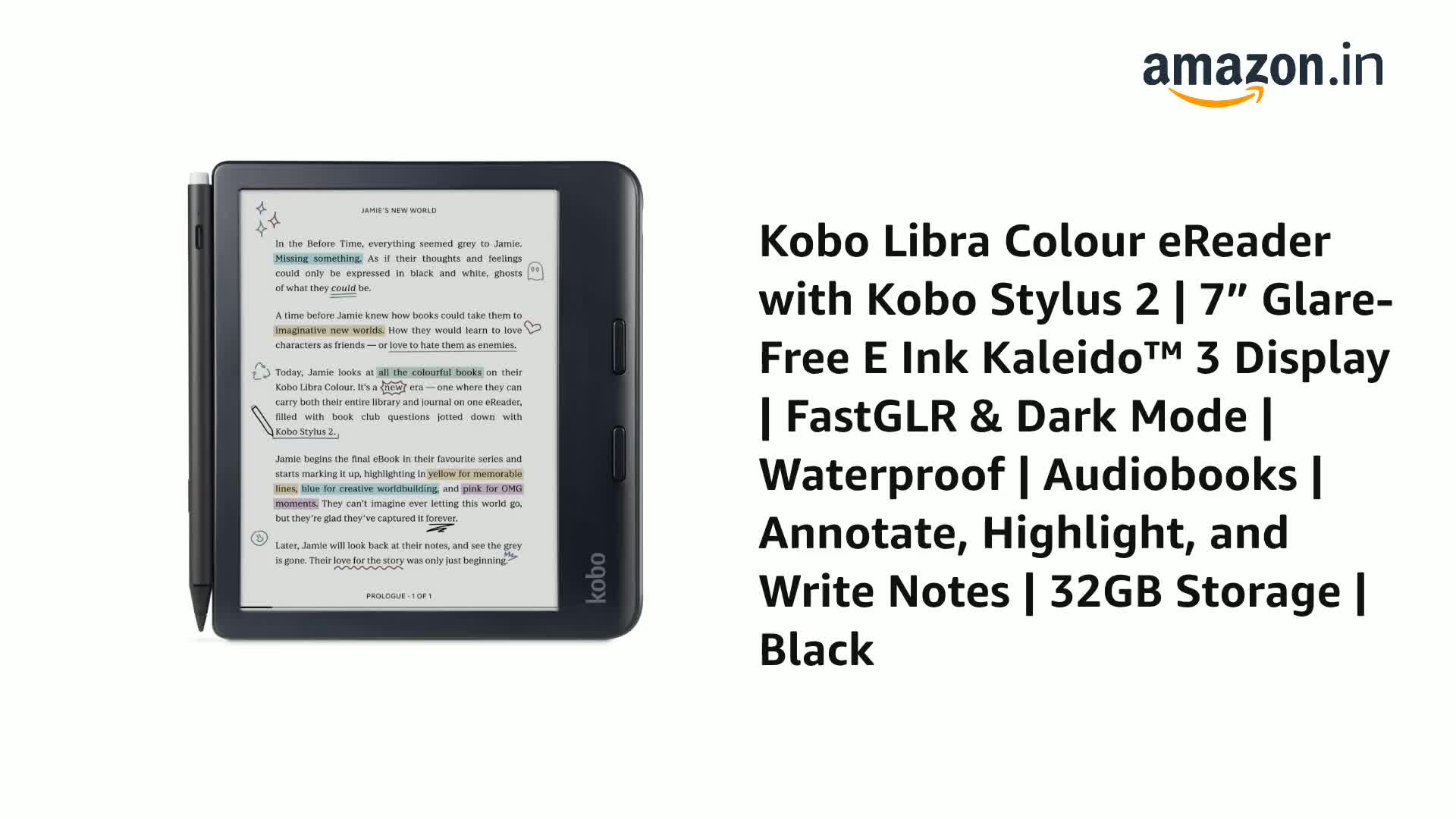 Kobo Libra 2（black） Kobo Libra 2 eReader