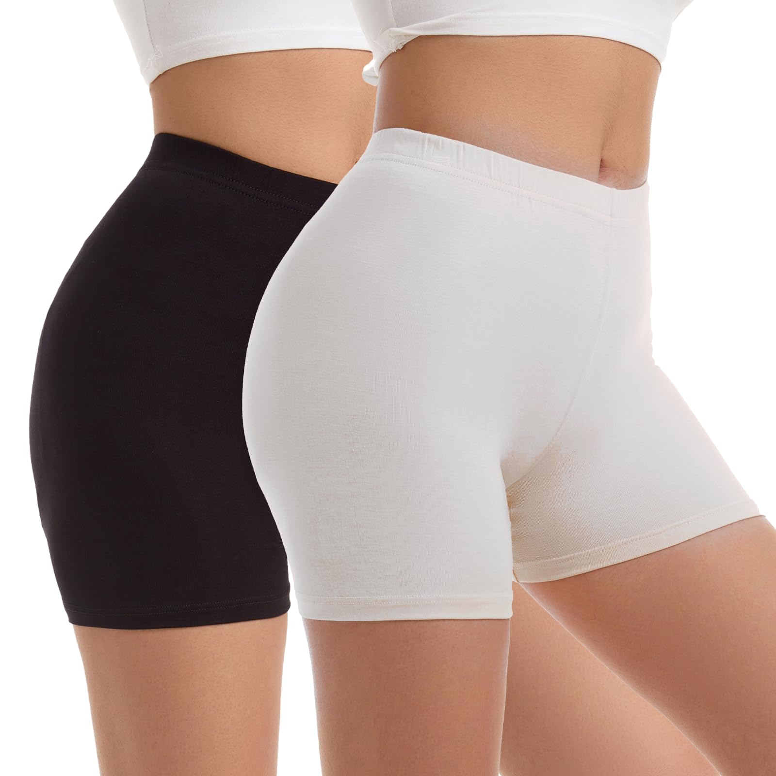 Vinconie Leggings Kurz Damen Hose Unter Rock Sicherheit Shorts Kurze Radlerhose