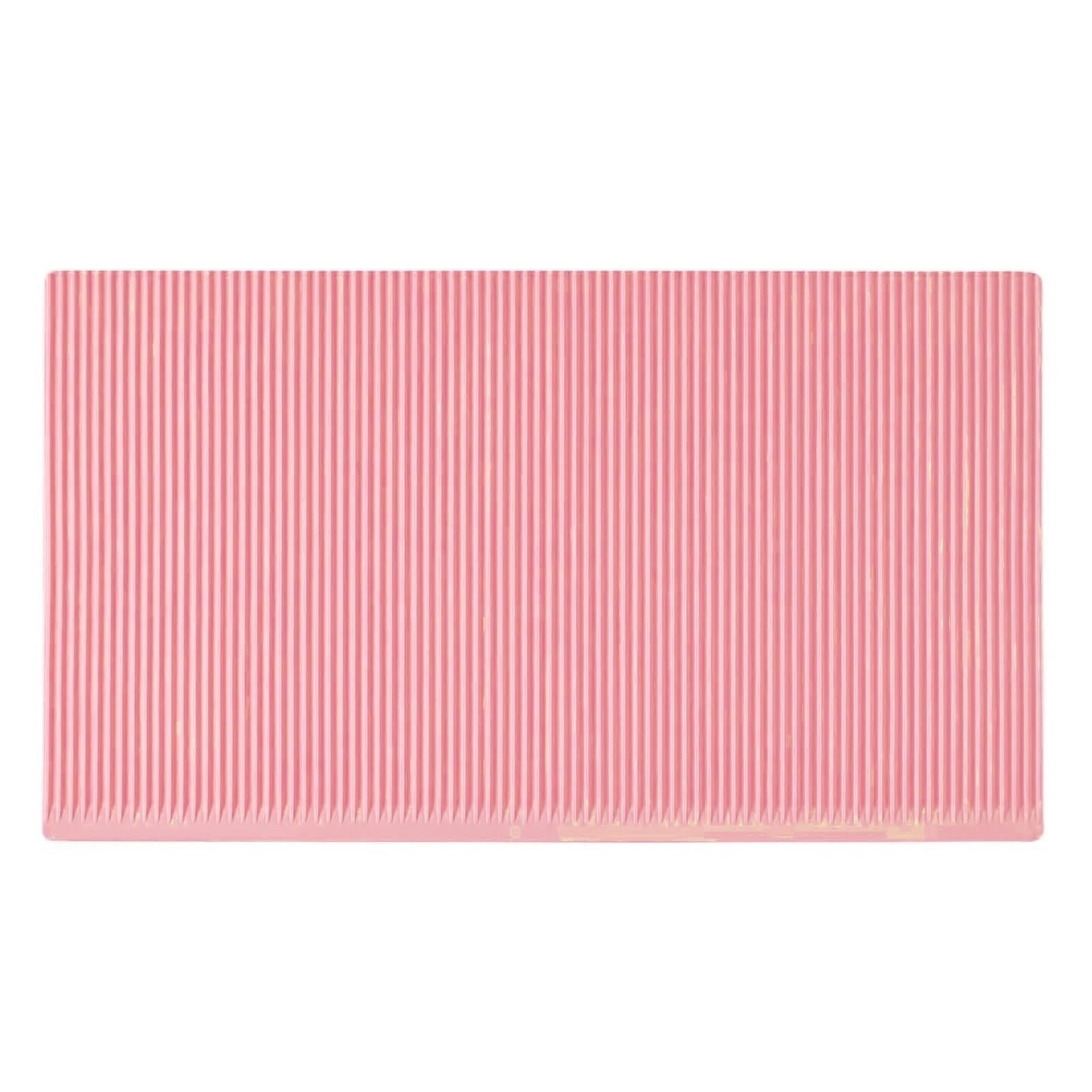 Wajjwi Pink 2Pcs Lining Drawer Pad Washable Non-Slip Refrigerator Mats Cupboard Shelf Liners Covers Pads Table Placemats For Shelves(Pink)