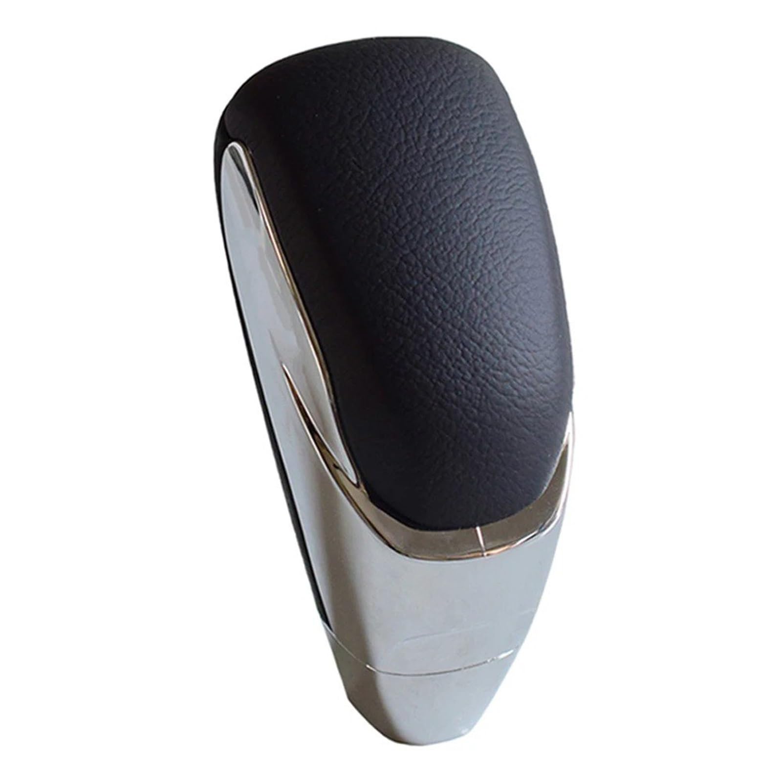 DWTNMEX Gear Shift Knob for Mazda 5 6 for MX-5 for CX-7 2003-2015 Automatic Car Gearbox Handles Gear Shift Knob Stick Lever Head Leather(Chrome)