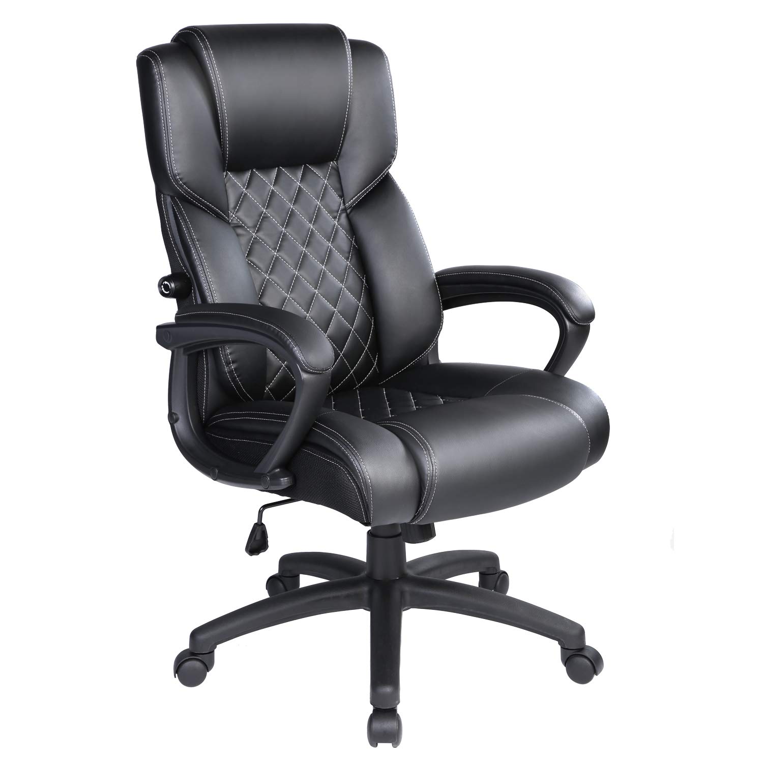 Buy Ptoulemy Big and Tall Office Chair 300lbs Heavy Duty Computer