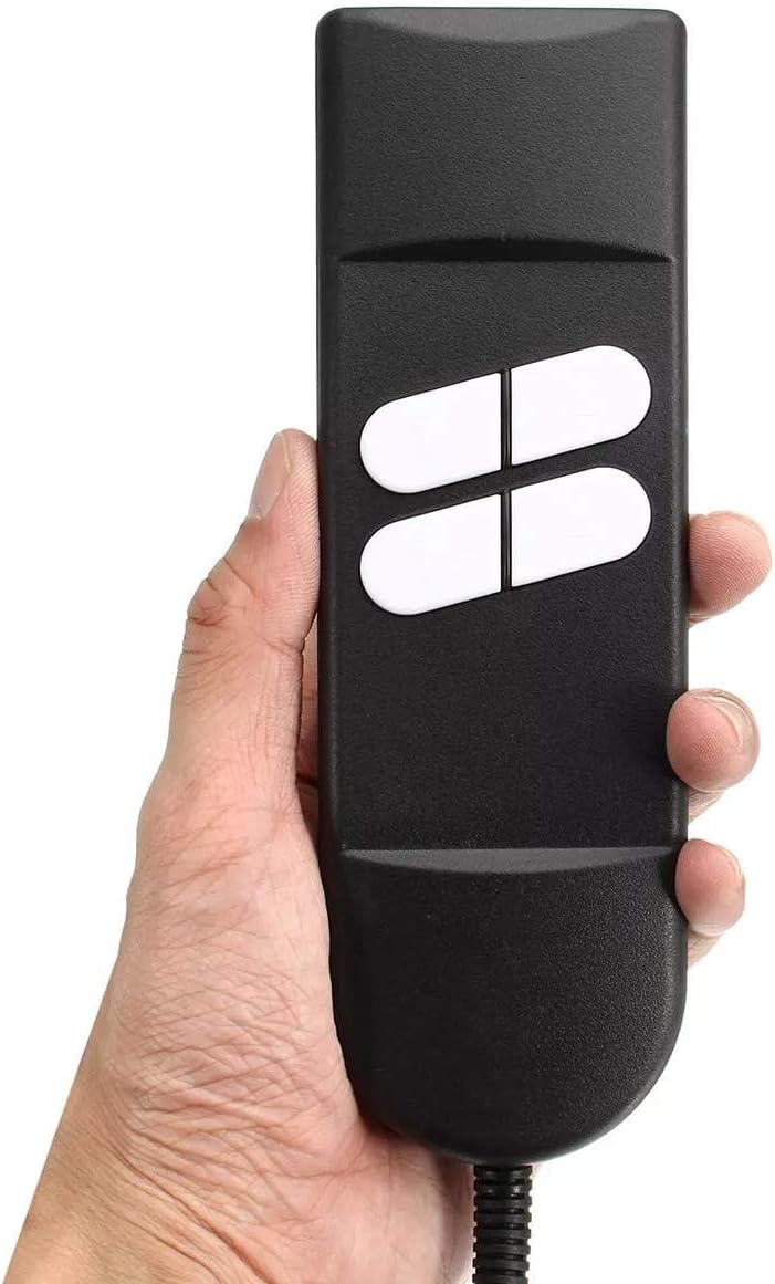 Up and Down 4 Button 5pin Roll Line 180° Electric Sofa Remote Hand Control for Lift Chair or Power Recliner