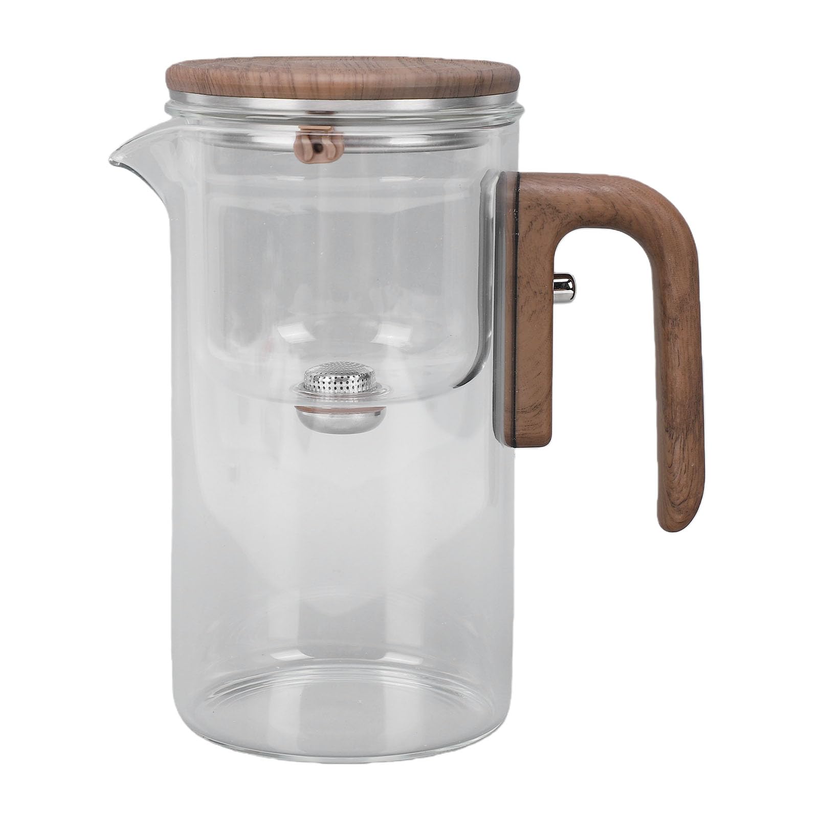 Fockety Magnetische Teekanne mit Tee-Ei für Losen Tee, 1,5 Liter, für Teezubereitung (FY520D)