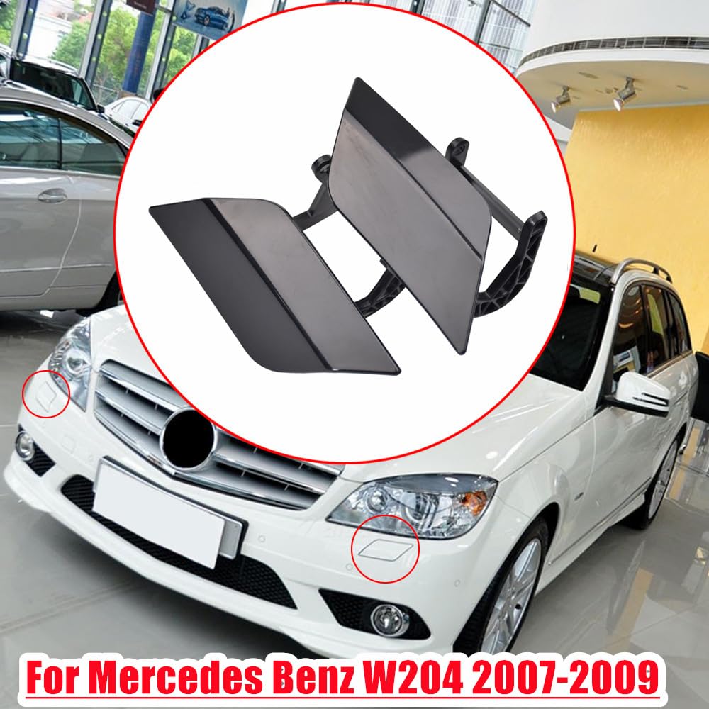 Tapas Protectoras Para Rociadores Lavafaros BMW Serie 2 2011-2017 - Códigos 51117297981/82, Plástico Resistente