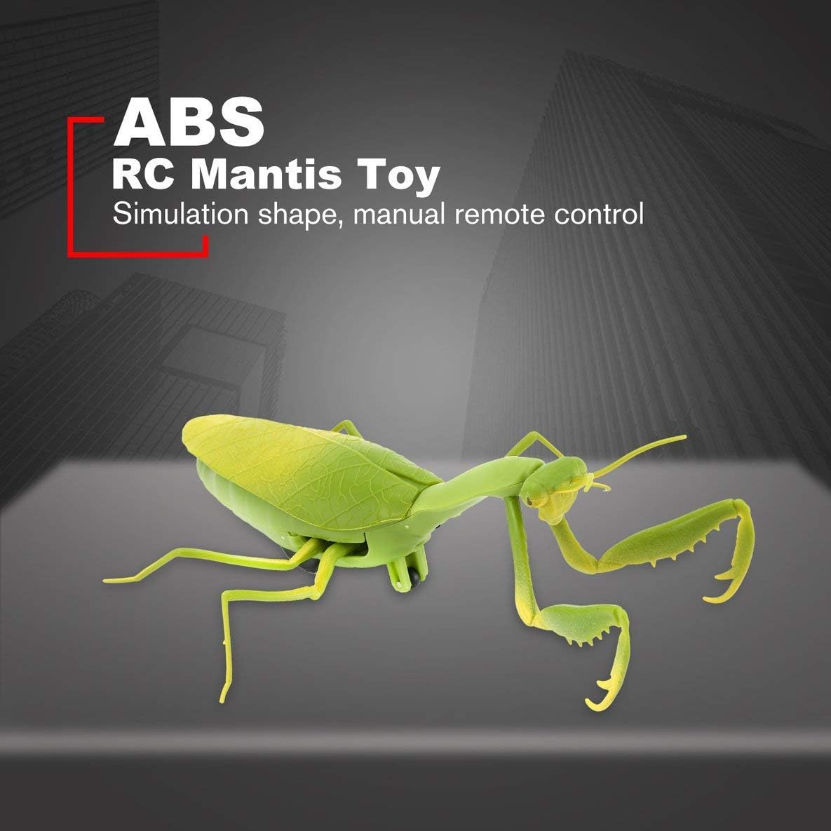 Amazon 電動赤外線リモコンシミュレーションカマキリの形いたずらおもちゃリアルミニrcカマキリ昆虫怖いトリック子供のおもちゃyuerjia ラジコン ドローン 通販