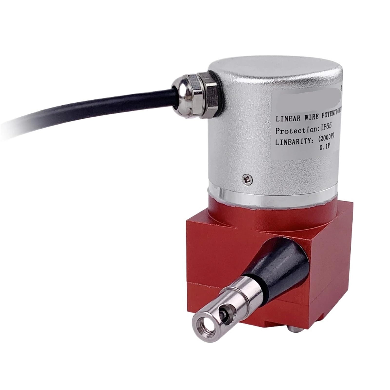 Potentiomètre à câble métallique à capteur linéaire, Sortie 4-20mA/0-5V/0-10V, Plage de Mesure 100-800mm MPS-XXS(500mm 0-5V)