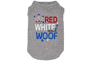 4th Of July Patriotic Pet Clothes for Small Dogs