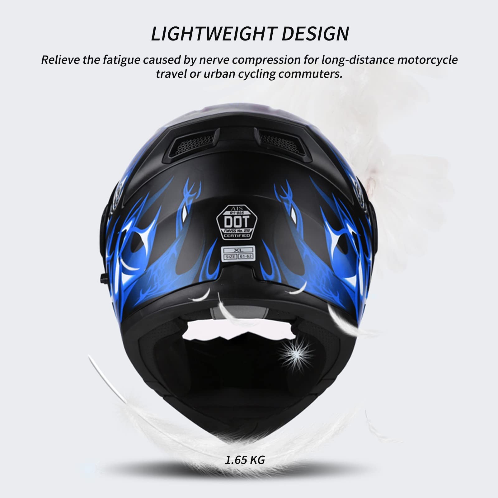 Casco Moto Ribaltabile Bluetooth Omologato ECE - Doppia Visiera E Microfono Integrato - Foto 2