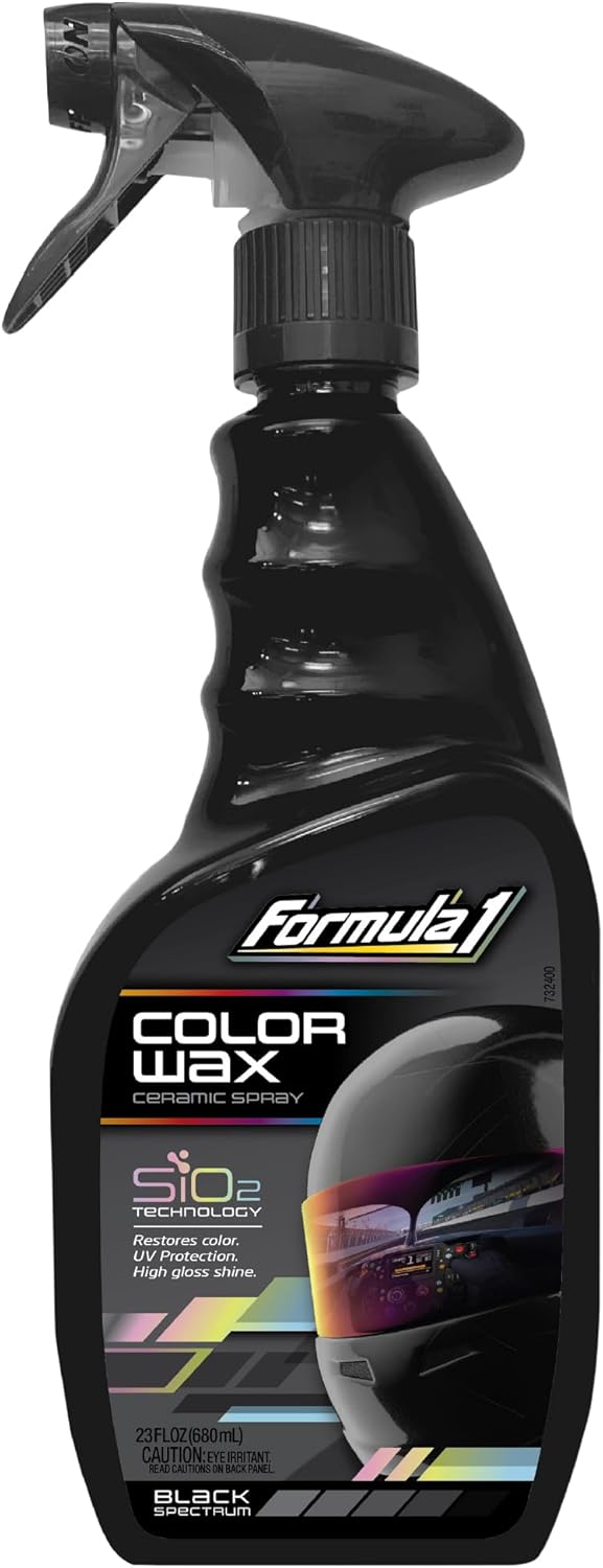 Formula 1 Color Wax Spray for Black Cars