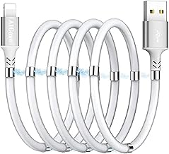 Magnetic Charging Cable,(3FT) Super Organized Charging Magnetic Absorption Nano Data Cable for Phone 14 13 12 11/XS/XS Ma...