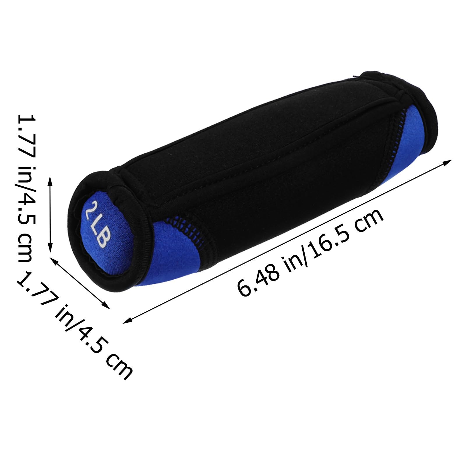 Manubri Morbidi Ergonomici Blu in Sbr e Sabbia di Ferro