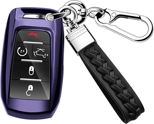 Funda para llavero RAM con clip para llavero, funda de TPU suave compatible con Dodge RAM 5500 4500 3500 2500 2500 1500 1500 con control remoto