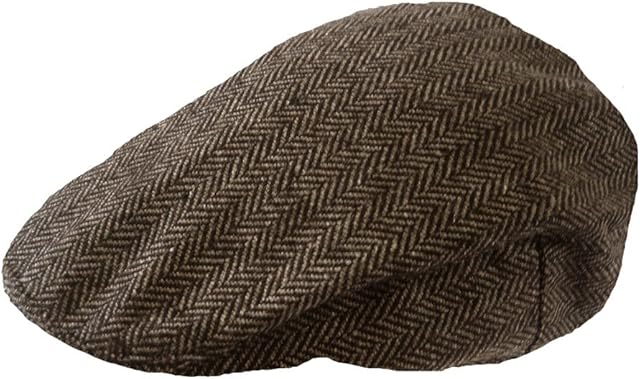 TOSKATOK® Boys Girls Kids Tweed Flat Cap