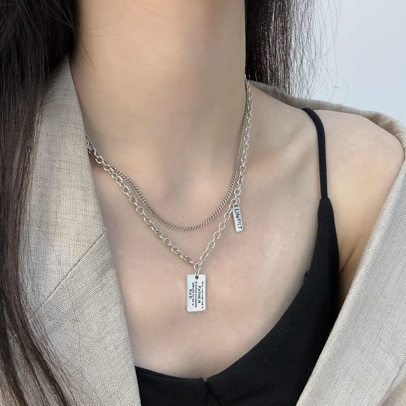 NONNYL S925 Necklace Gift for Women Wife, Womens Pendant Jewelry Wedding Anniversary, Sterling Silver Girlfriend Birthday Gifts for Her, Pendants Necklaces for Christmas Mom Gifts